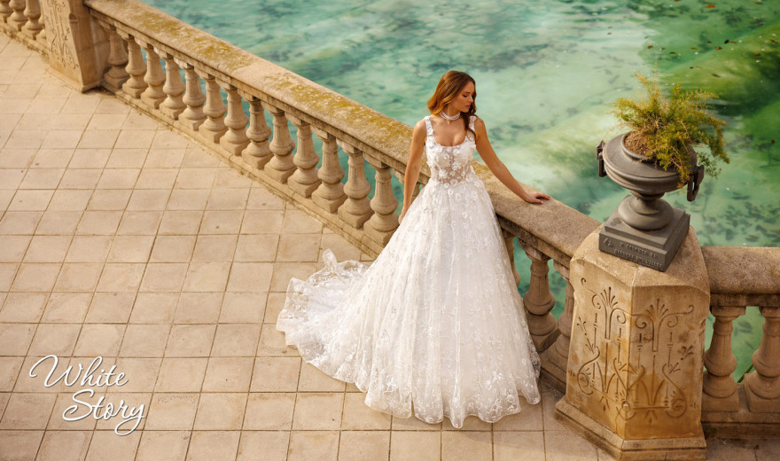Attractive wedding dresses of Mermaid style